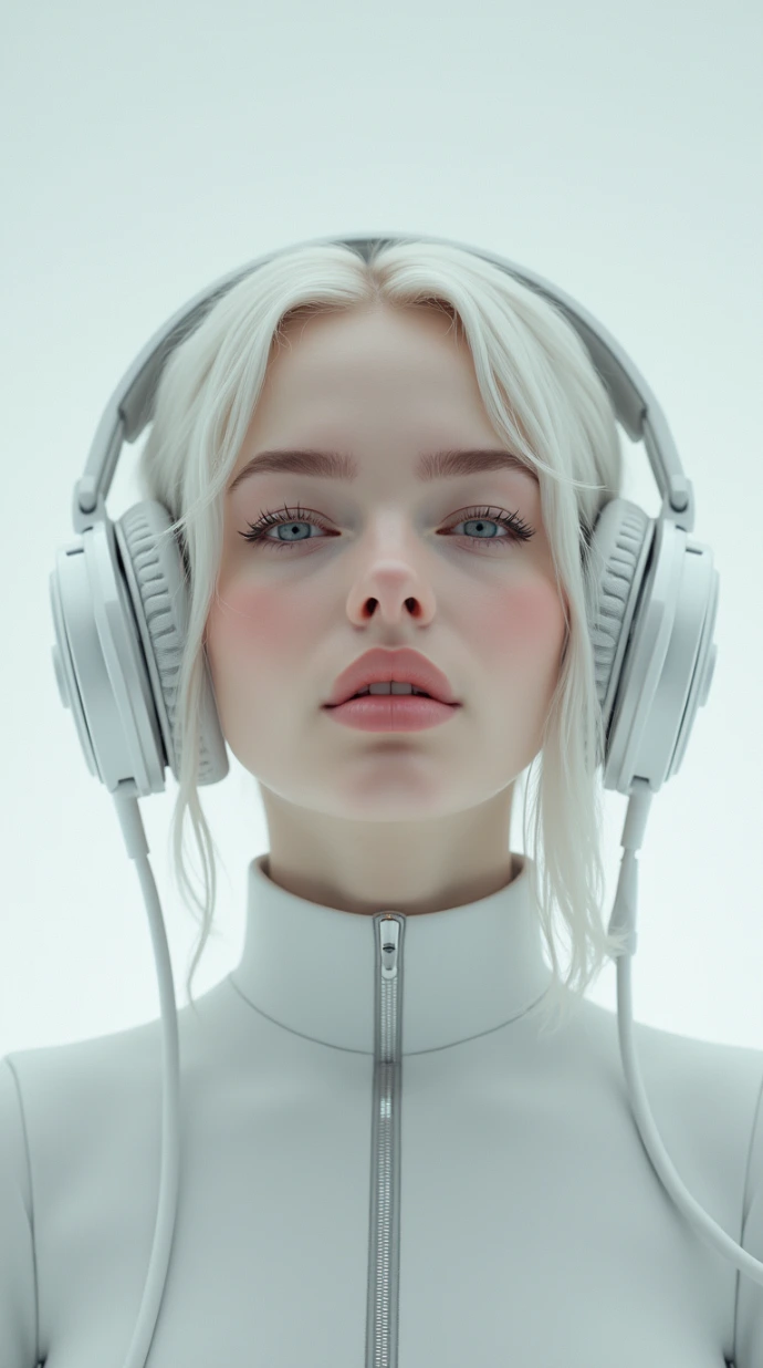 Imagen chica audifonos Lemuria Music
